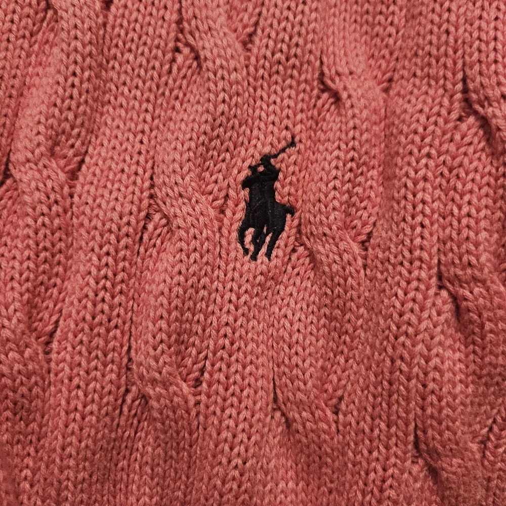 Ralph Lauren Sport Polo Cable Knit Zip Up Hoodie XL - Picture 3 of 11